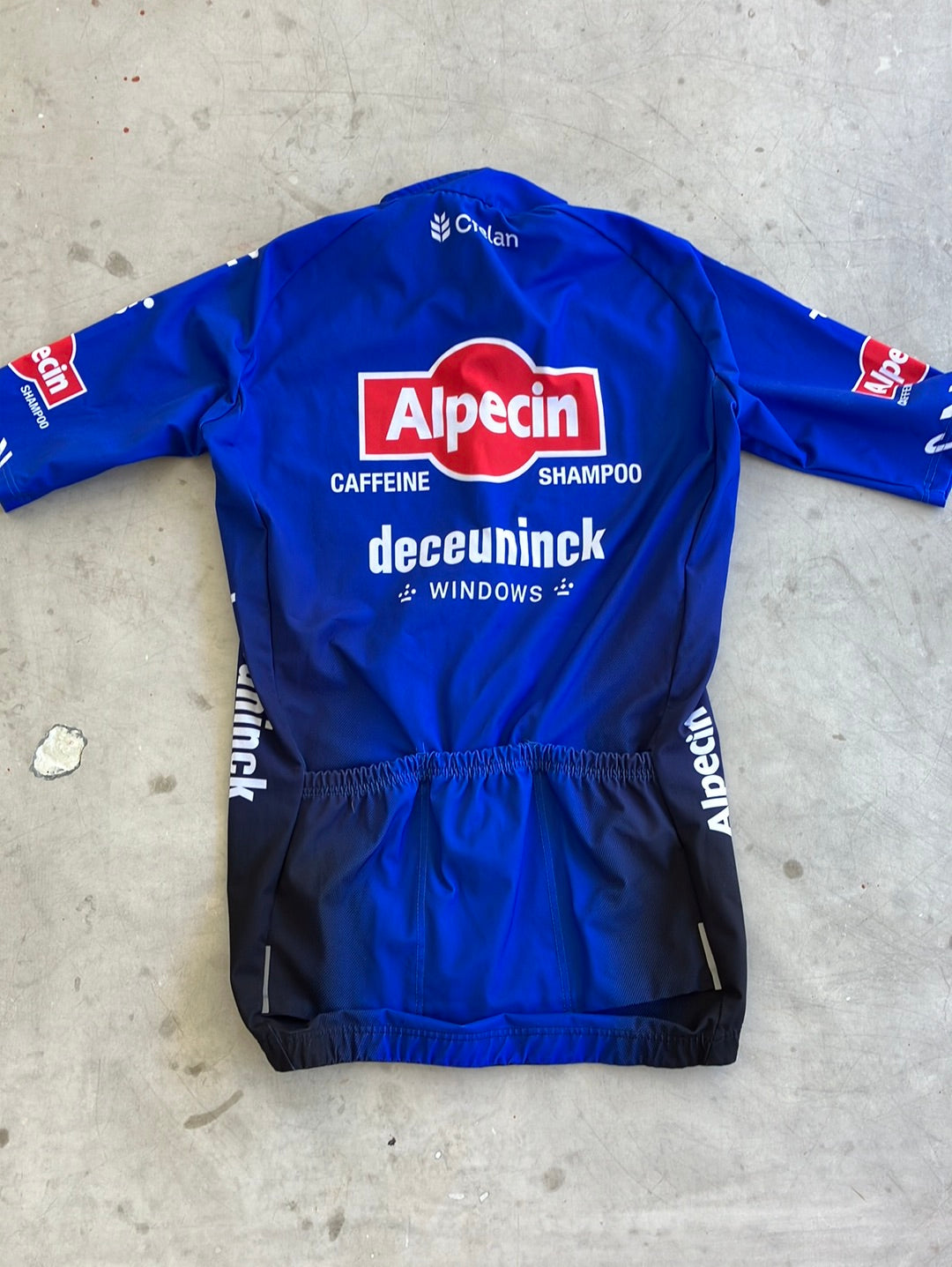 Winter Gabba Jacket Short Sleeve - Thermal windproof water-resistant Jacket/Jersey | Kalas | Alpecin Deceuninck | Pro Cycling Kit