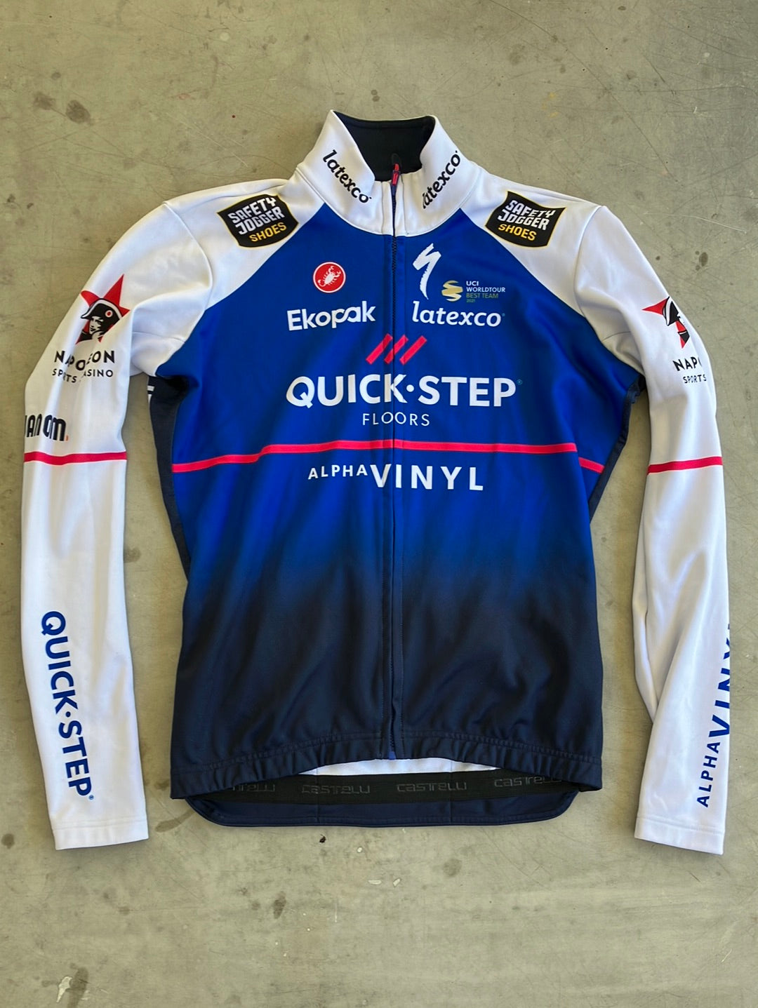 Thermal Long Sleeve Jersey | Castelli | Soudal / Deceuninck Quick-Step | Pro-Issued Cycling Kit