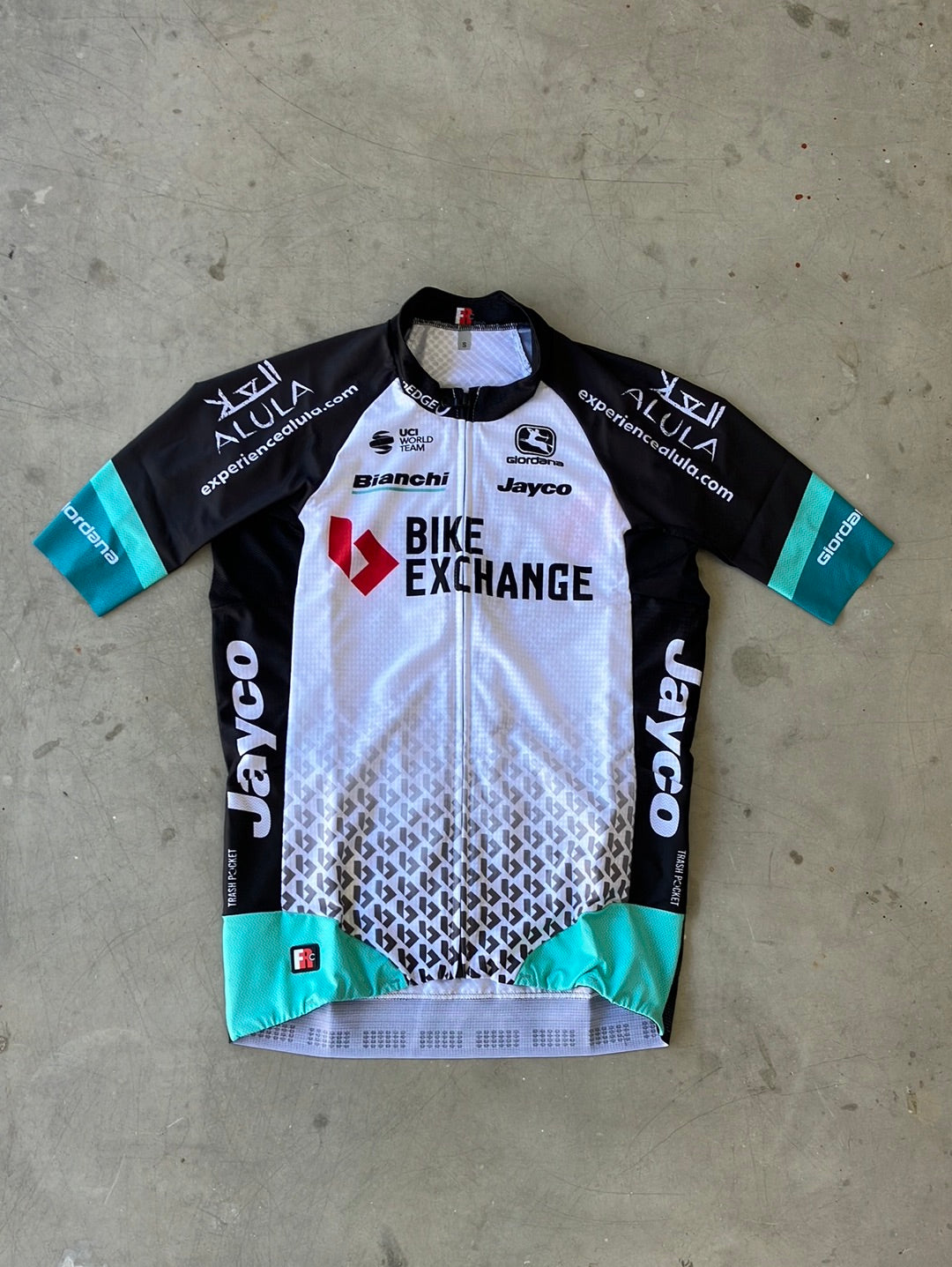 Short Sleeve FR-C Jersey With Pockets  | Giordana | Bianchi Bike Exchange | Pro Cycling Kit