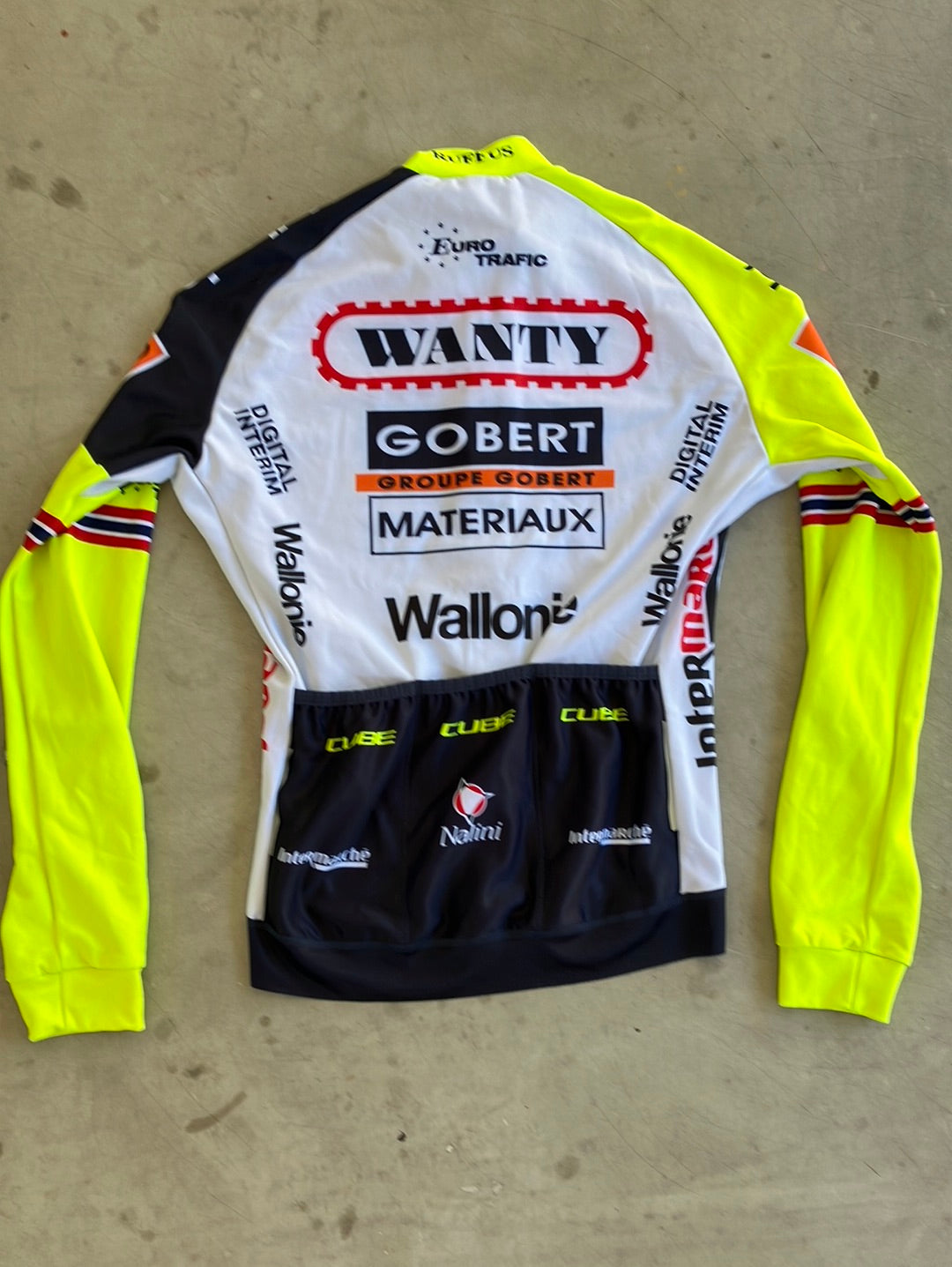 Winter Jersey Long Sleeve Thermal | Nalini | Intermarche Wanty | Pro-Issued Cycling Kit