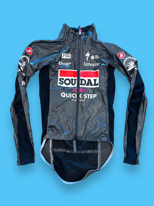 Slicker Pro Rain Jacket | Castelli | Soudal / Deceuninck Quick-Step | Pro Cycling Kit