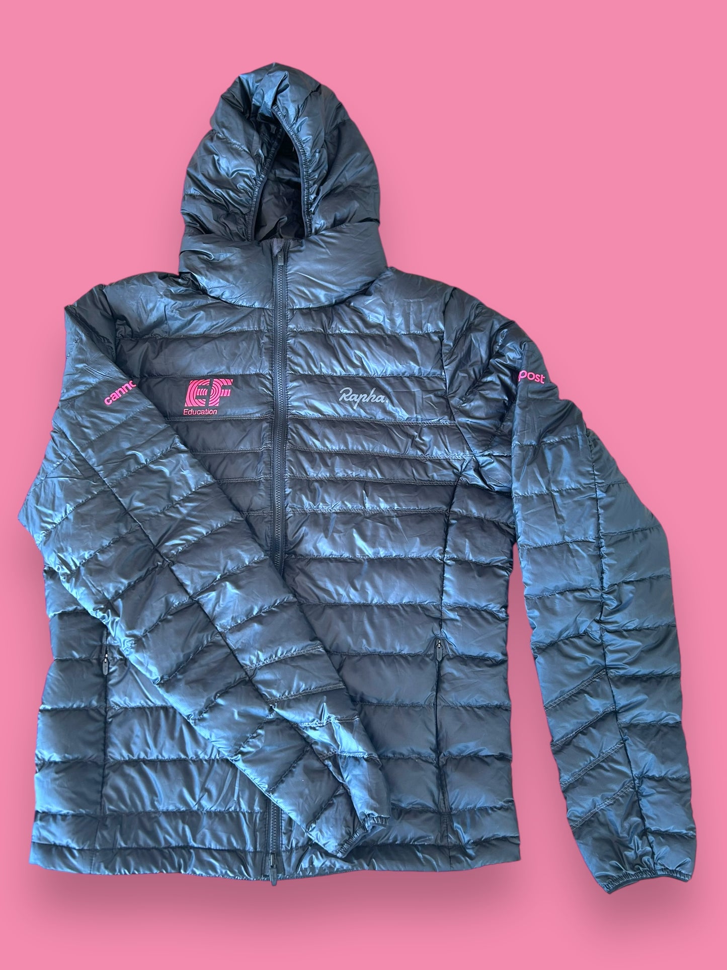 Casual "Explore" Down Jacket | Rapha | EF Education First Mens | Pro Team Cycling Kit