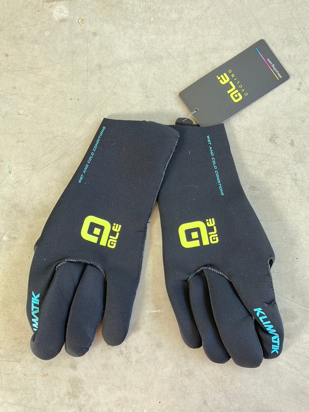 Bardiani | Ale - Neoprene Winter Gloves | Black | XL | Pro-Issued Team Kit