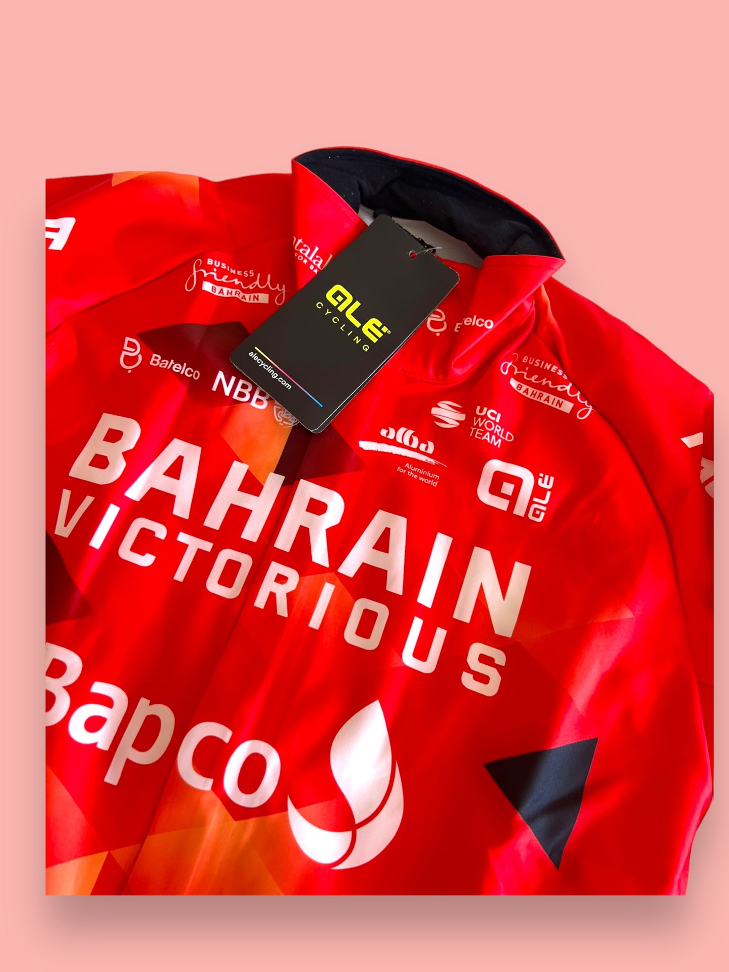 Winter Gabba Jacket Long Sleeve | Ale | Team Bahrain Victorious | Pro Cycling Kit