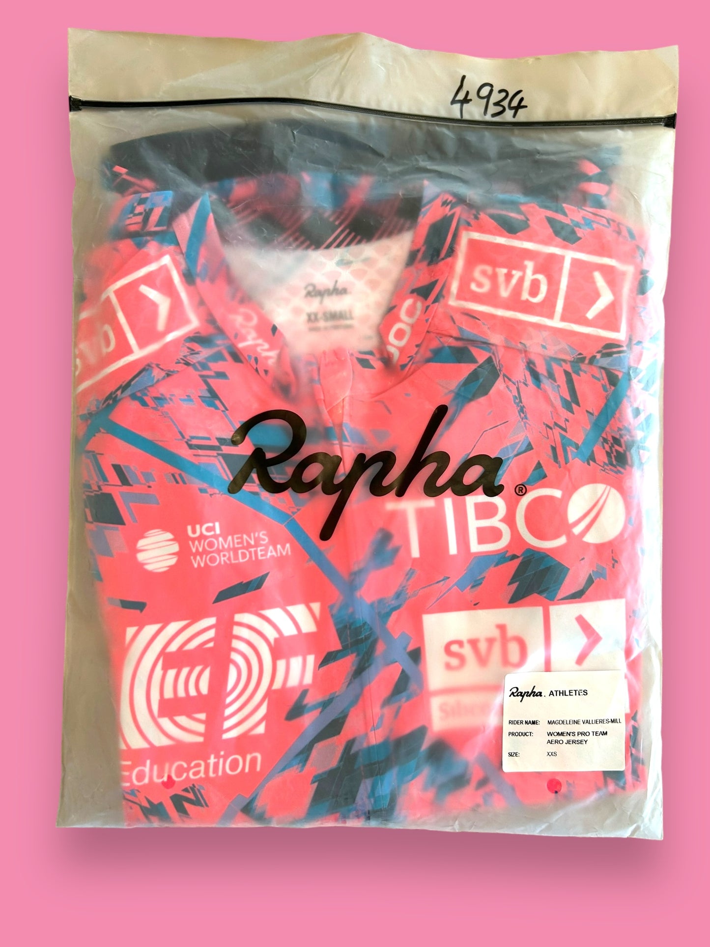 Womens Aero Jersey | Rapha | EF Education First Tibco | Pro Team Cycling Kit