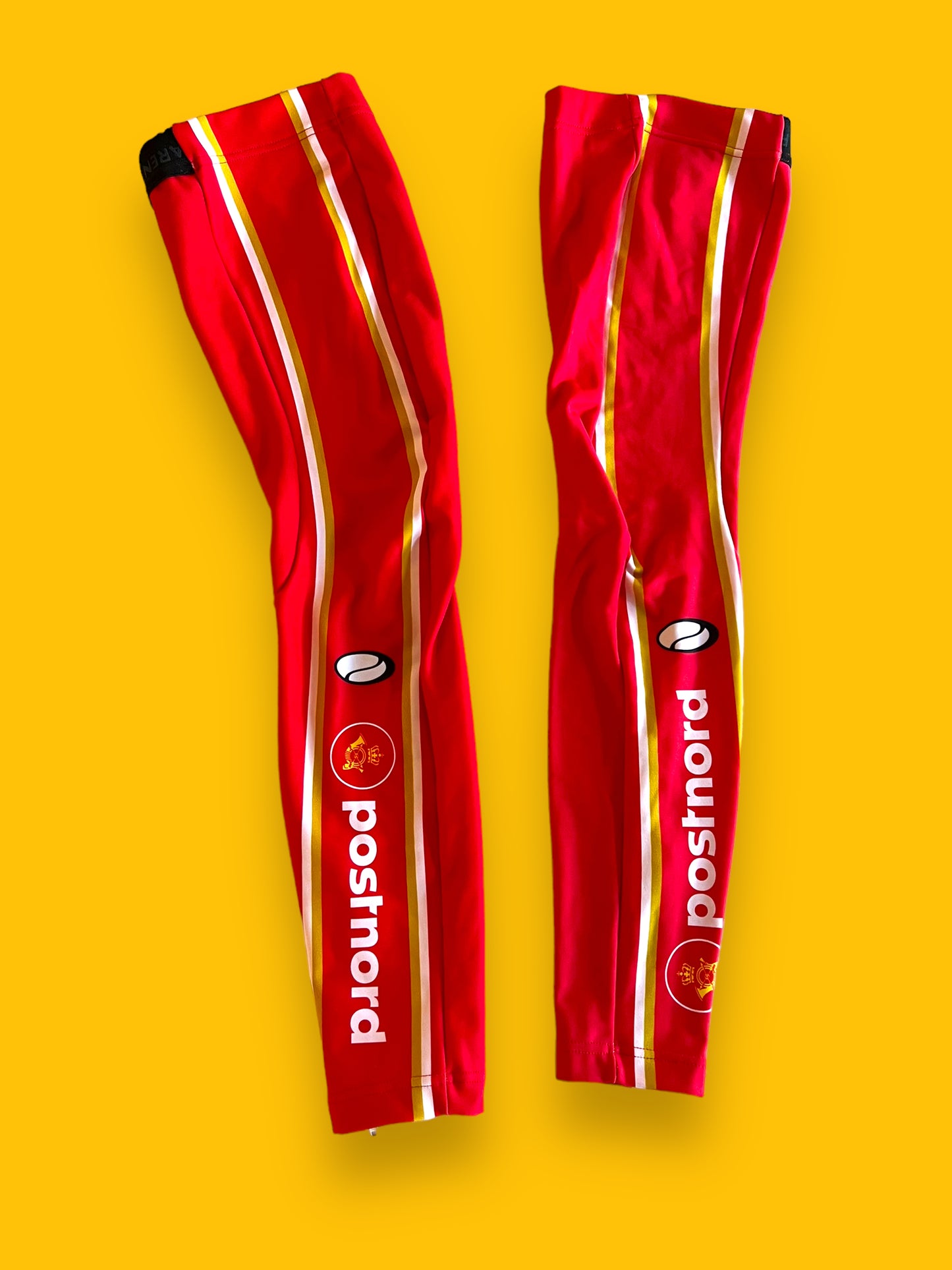 Thermal Leg Warmers | Parentini | Danish / Denmark National Team | Pro Cycling Kit