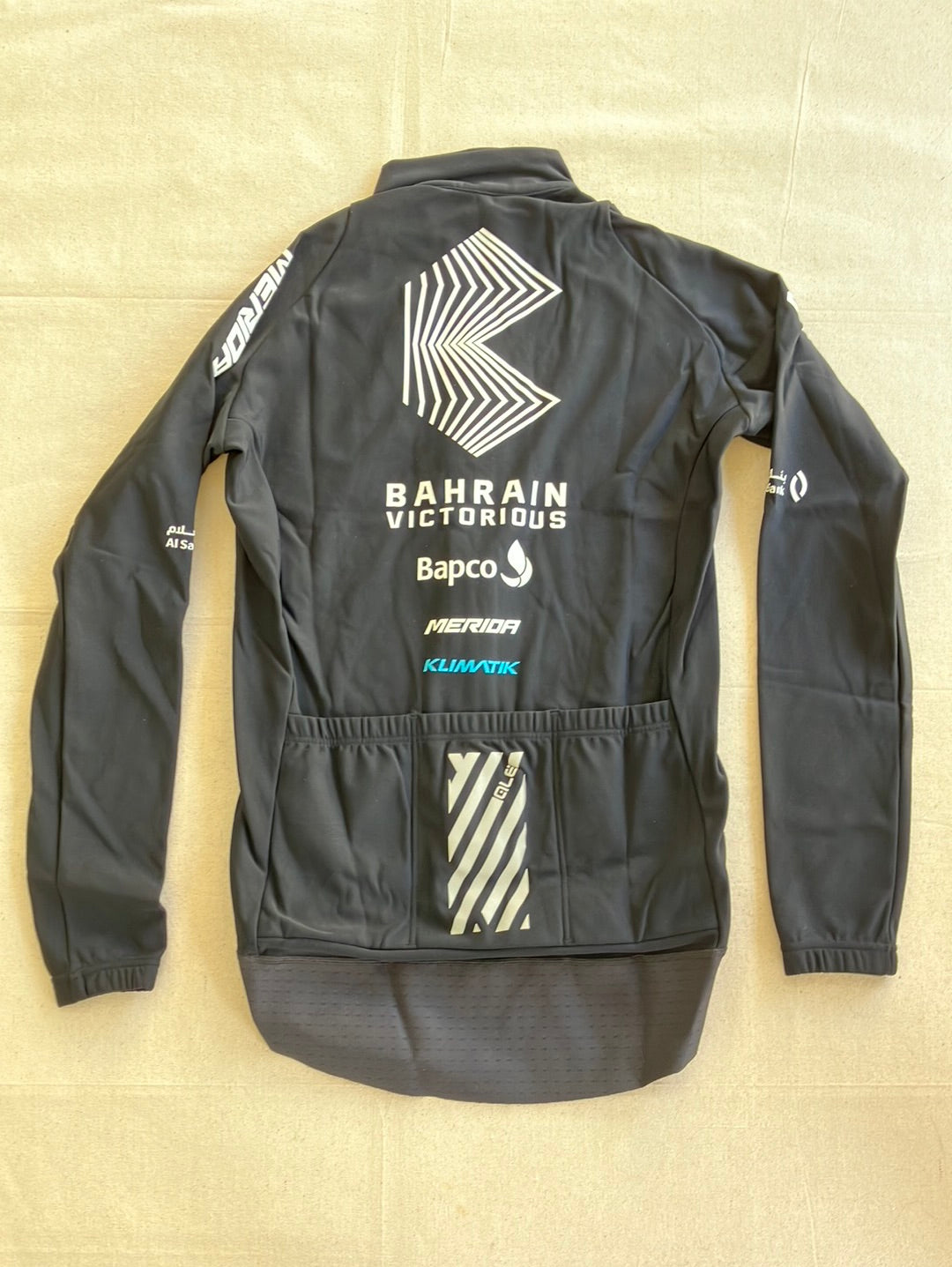 Gabba Jacket Long Sleeve Winter Thermal | Ale | Team Bahrain Victorious | Pro Cycling Kit