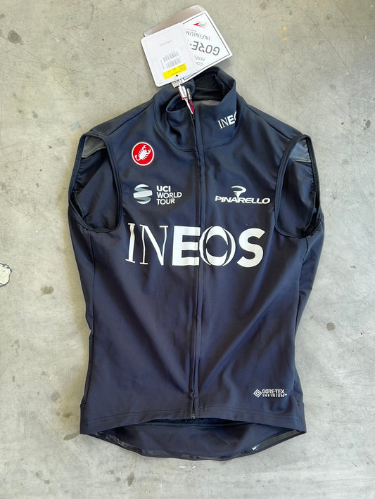 Perfetto ROS Vest / Gilet Goretex Gabba | Castelli | Ineos Grenadiers | Pro-Issued Cycling Kit