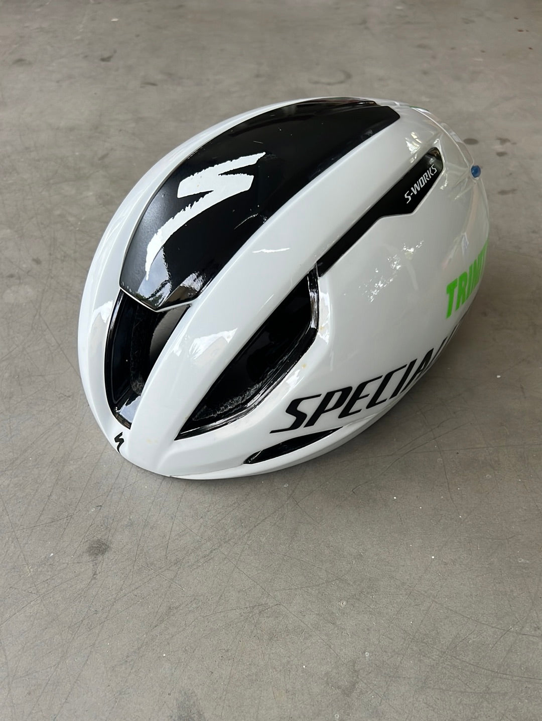 Cycling Aero Helmet S Works Evade 3 MIPS Specialized Trinity Racing Pro Cycling Kit