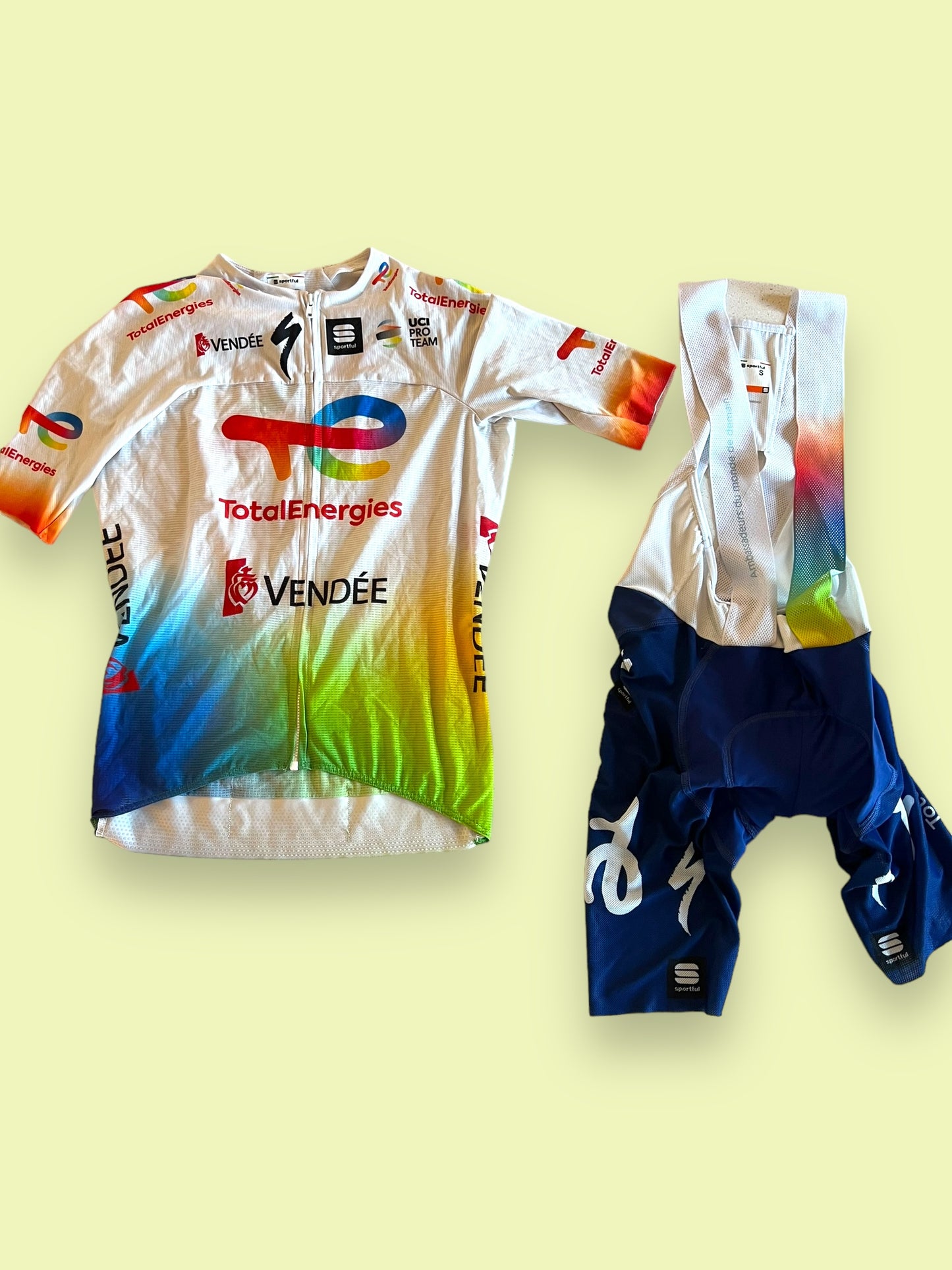 Summer Jersey & Summer Bib Shorts Bundle | Sportful | Total Energies | Pro Cycling Kit