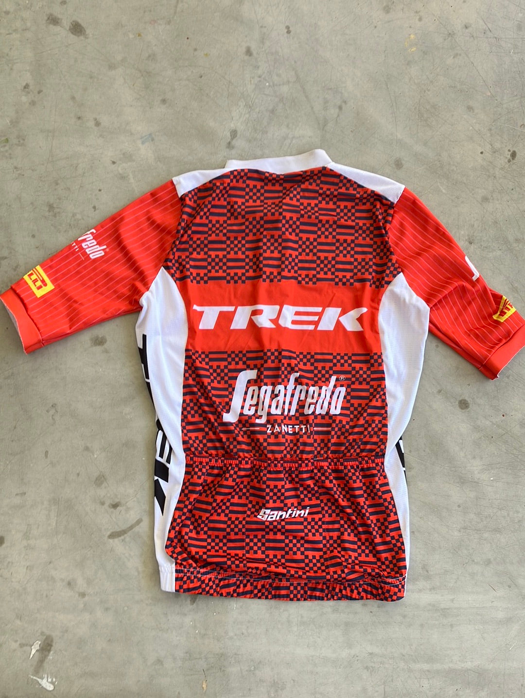 Short Sleeve Jersey | Santini | Trek Segafredo | Pro-Issued Cycling Kit