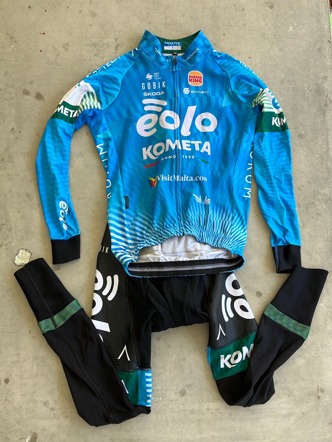 Long Sleeve Jersey & Tights Winter Bundle | Gobik | Eolo Kometa | Pro-Issued Cycling Kit