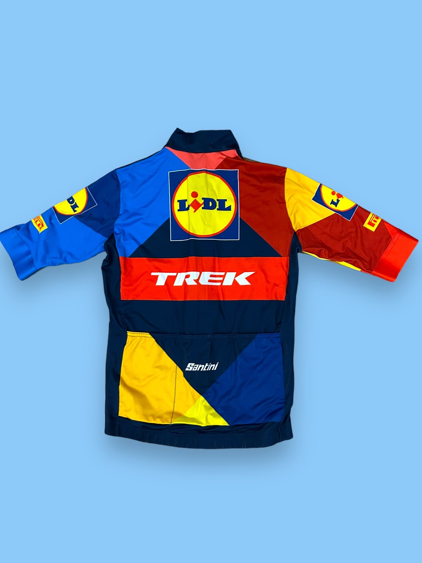 Short Sleeve Jersey | Santini | Lidl Trek | Pro-Issued Cycling Kit