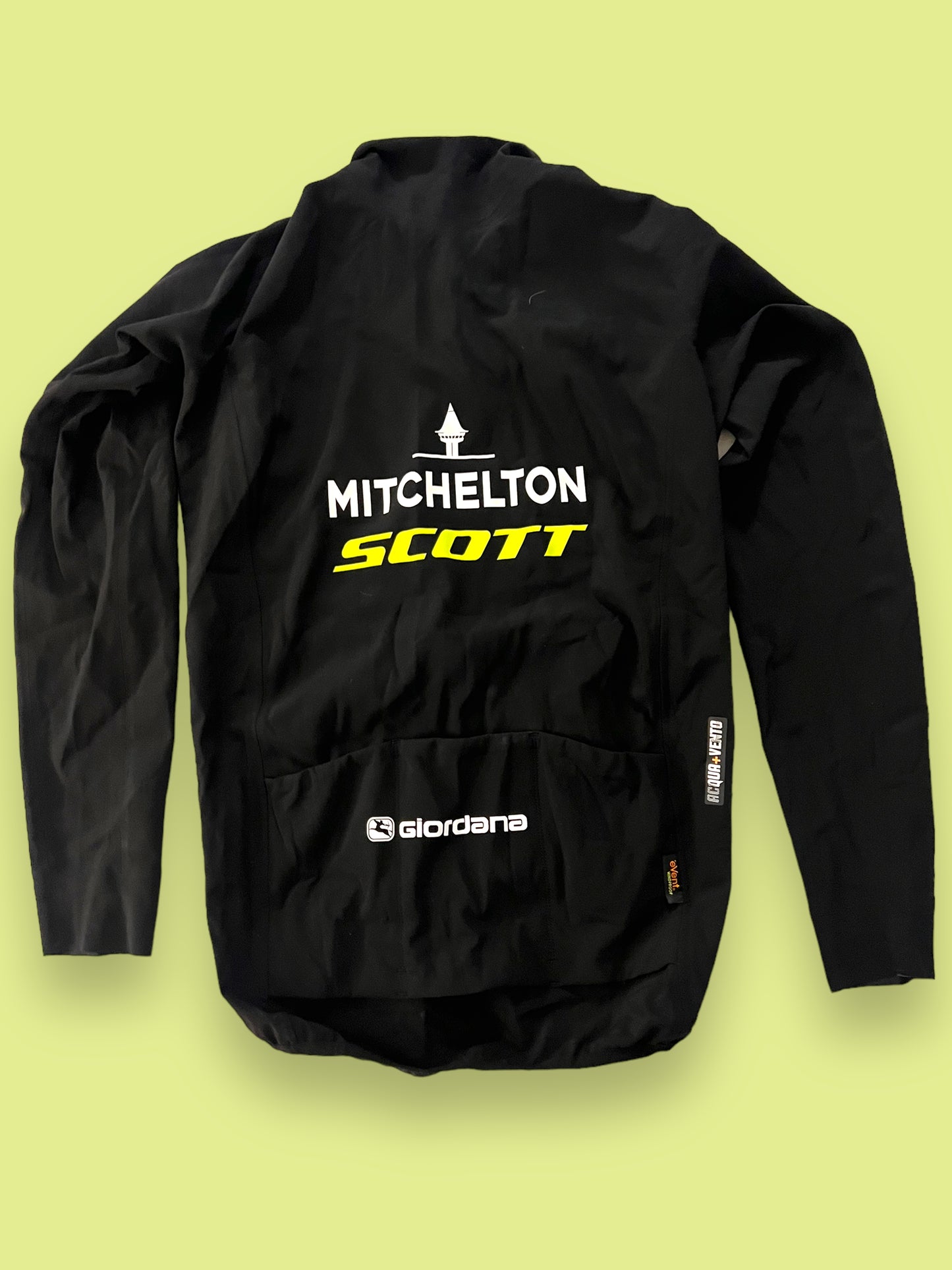 Rain Jacket Long Sleeve 'Versa' | Giordana | Mitchelton Scott Pro Team | Pro Cycling Kit