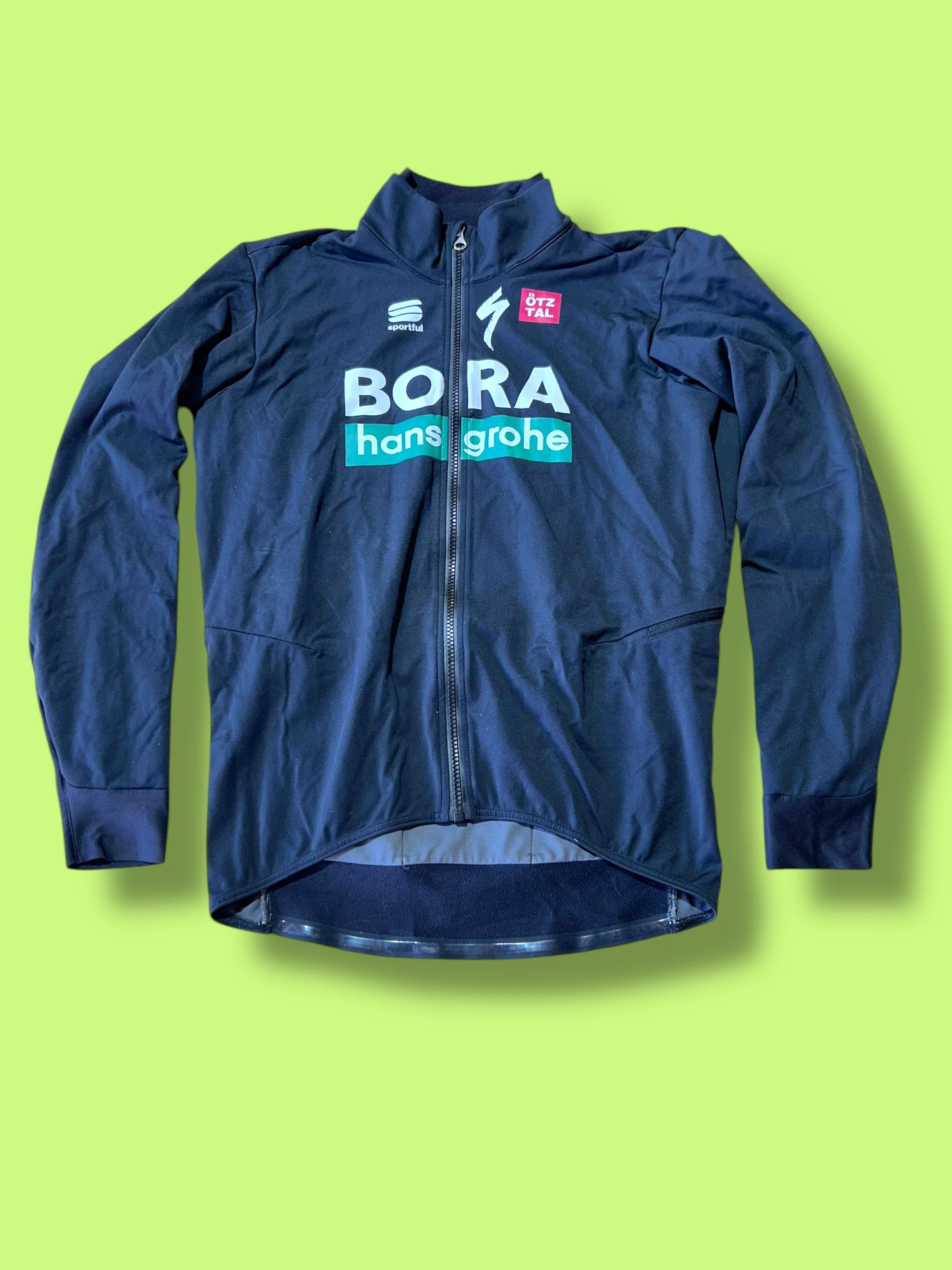 Pro Winter Jacket Thermal Deep Winter Team Issued| Sportful | Bora Hansgrohe| Pro Cycling Kit