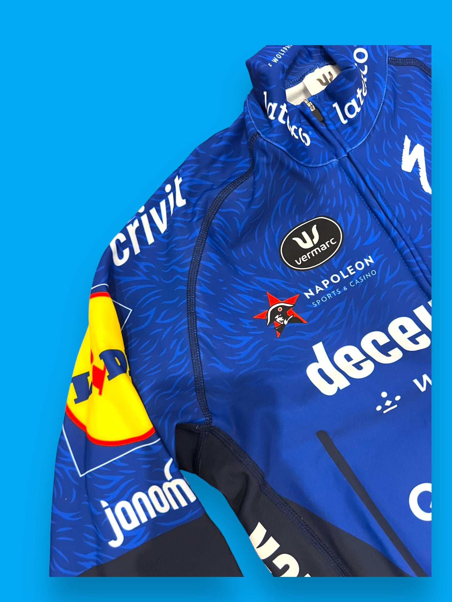 Winter Jersey / Jacket Thermal | Vermarc | Deceuninck Quick-Step | Pro Cycling Kit