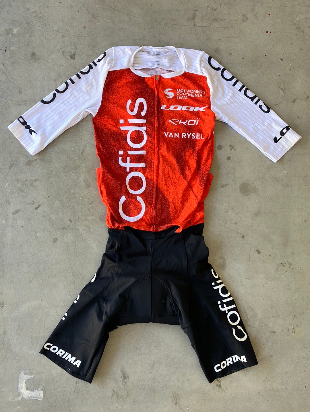 Road Suit / Race Suit Womens | Van Rysel | Cofidis Womens | Pro Cycling Kit