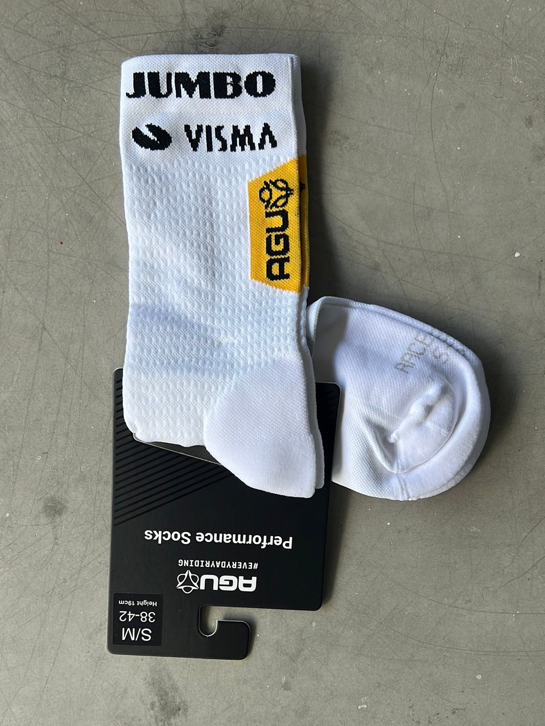 Race Socks | Agu | Jumbo Visma | Pro-Issued Cycling Kit