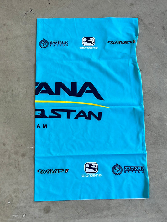 'Thermal Lyte' Buff / Neck Warmer Winter | Giordana | Astana Qazaqstan | Pro-Issued Cycling Kit