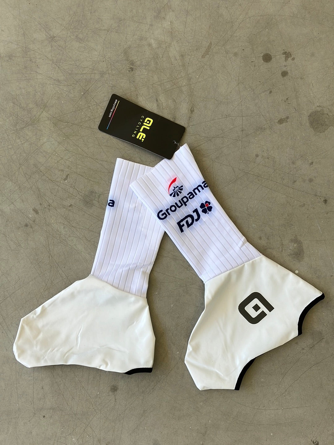 Time Trial TT Overshoes / booties | Ale | Groupama Française des Jeux | Pro Cycling Kit