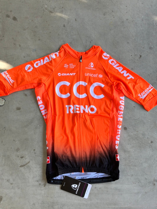 Short Sleeve Jersey Lightweight Climber |Extendo |CCC Reno Giant |Pro Cycling Kit