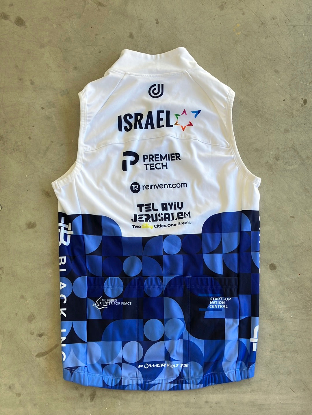 Thermal Gilet / Vest Winter Protection | Ekoi |  Israel Premier Tech IPT | Pro Cycling Kit