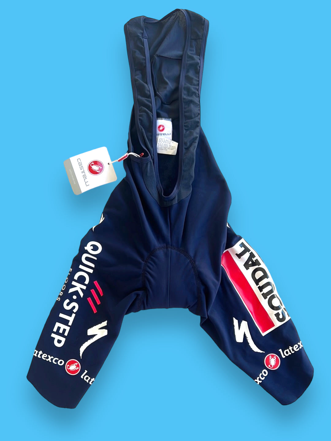 Bib Shorts Thermal Nano Flex Pro R | Castelli | Quick-Step Alpha Vinyl / Soudal  | Pro Cycling Kit