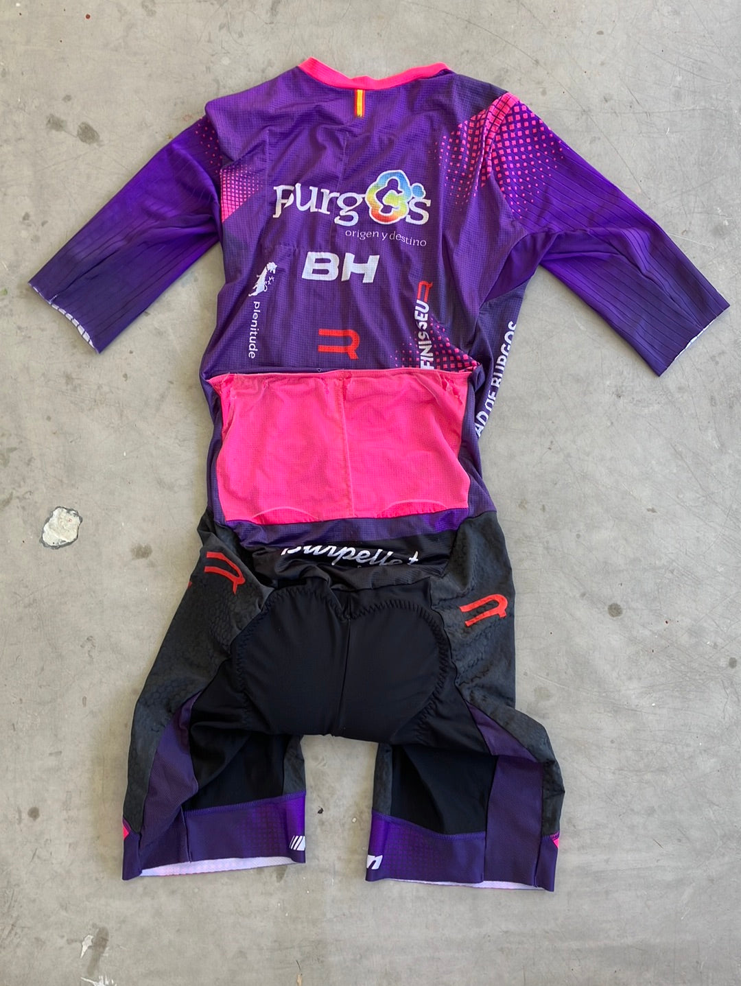 Burgos BH | Finisseur Summer Race Suit | M | Purple | Pro-Issued Team Kit