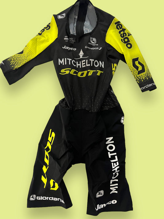 Short Sleeve TT Suit 'Chrono' | Giordana | Mitchelton Scott Pro Team | Pro Cycling Kit