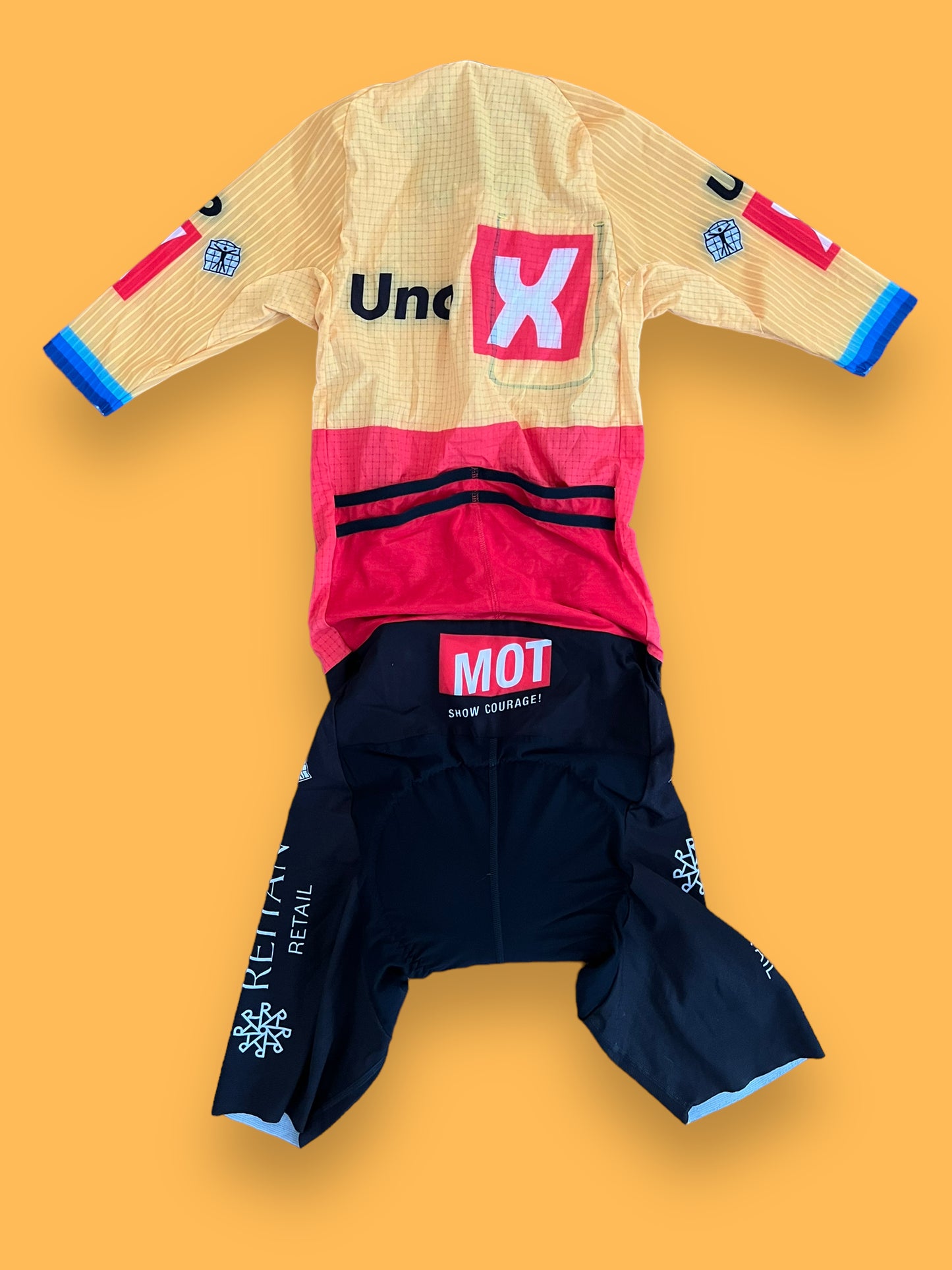 Aero Road Suit European Champion Bands | Bioracer | Uno-X Pro Team | Pro Cycling Kit