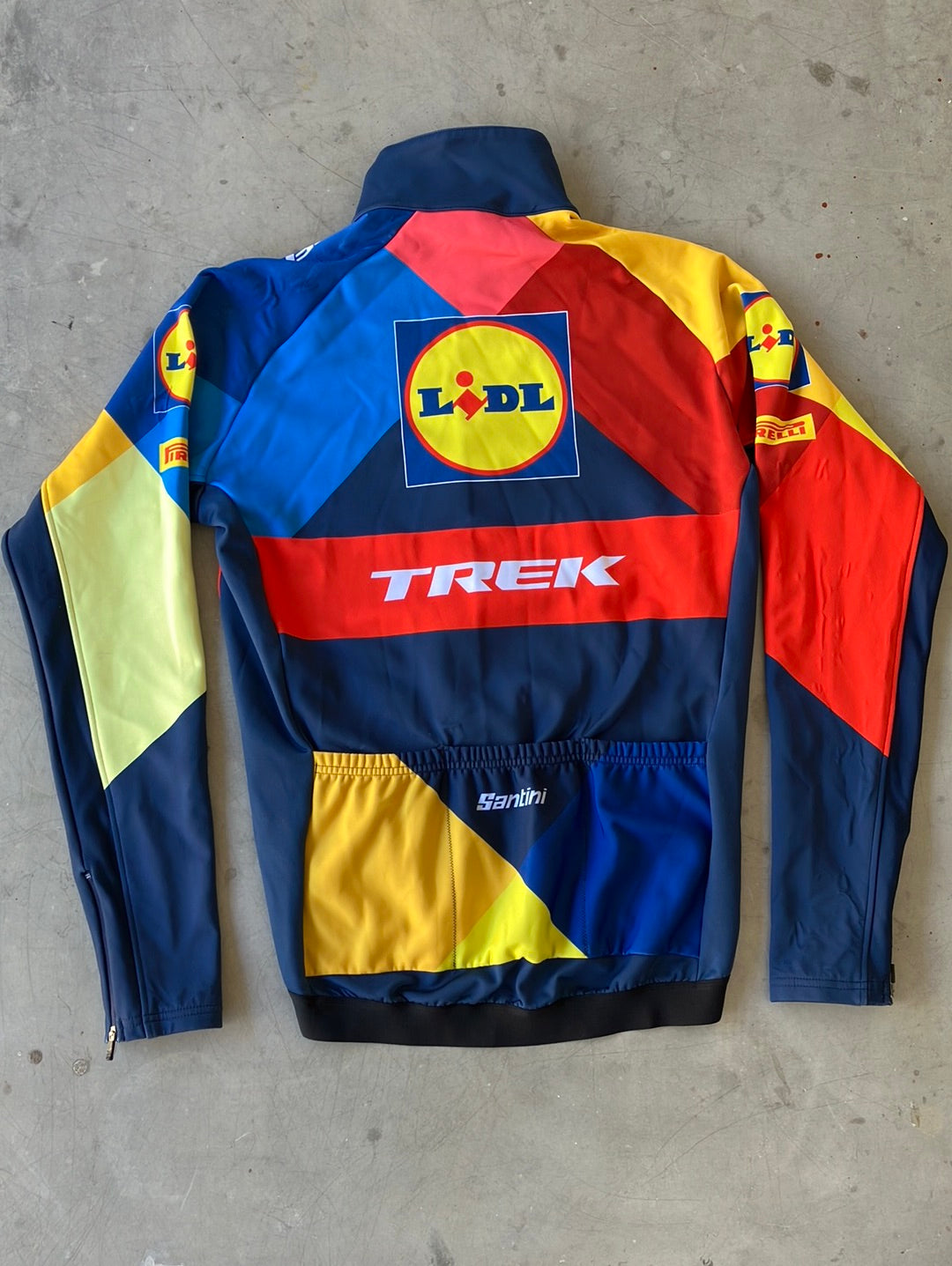 Long Sleeve Gabba Jacket | Santini | Lidl Trek | Pro Cycling Kit