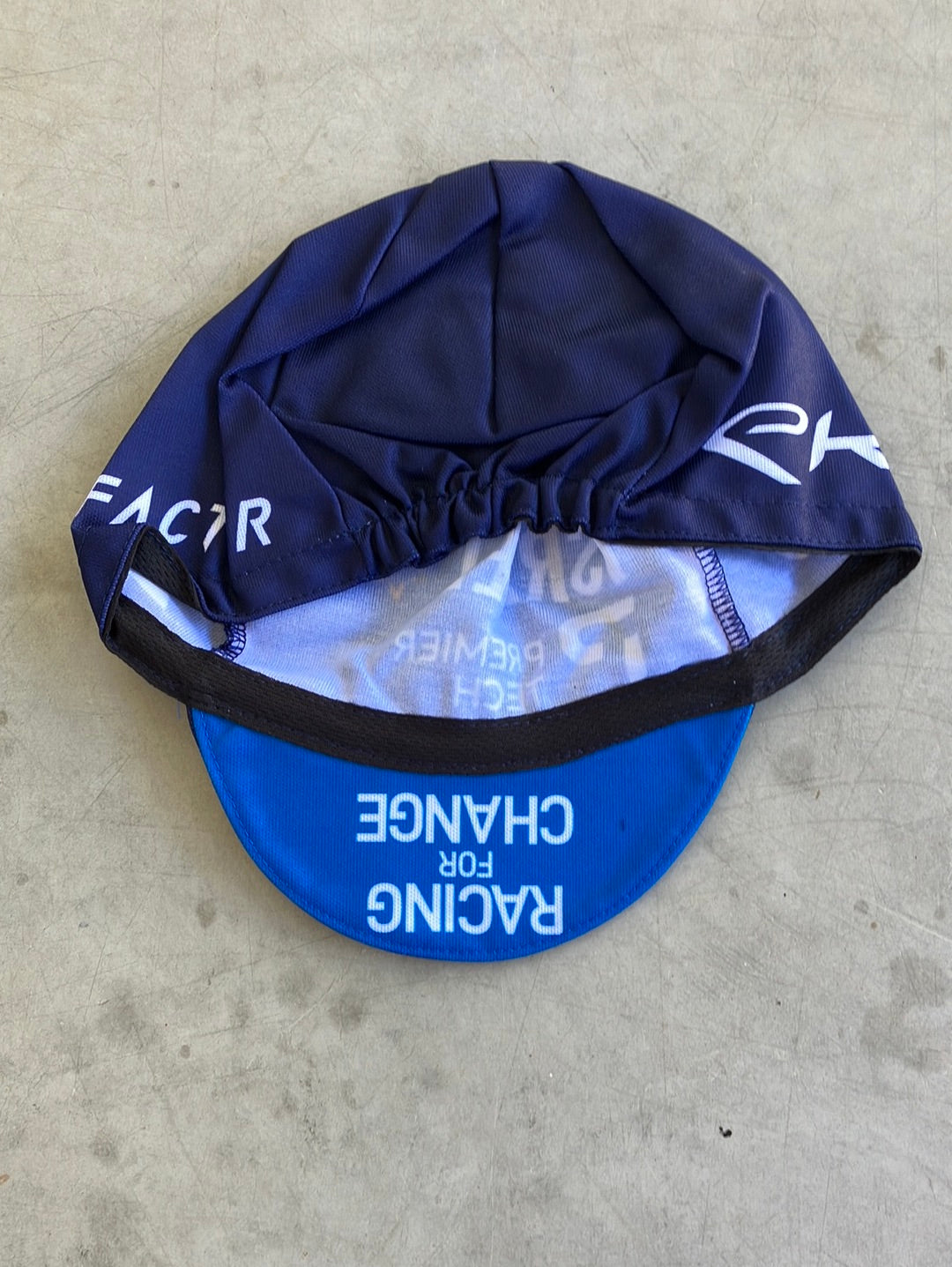 Cycling Cap Casquette | Ekoi | Blue | Israel Premier Tech IPT | Pro Cycling Kit