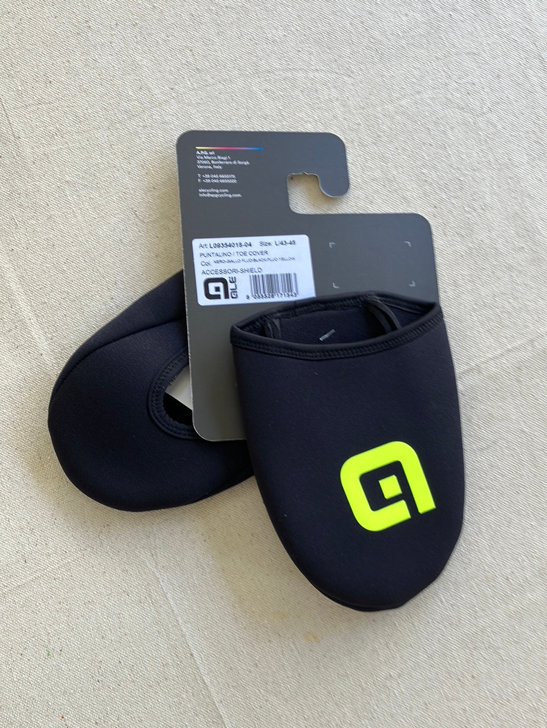 Neoprene Toe Covers | Ale | Team Bahrain Victorious | Pro Cycling Kit