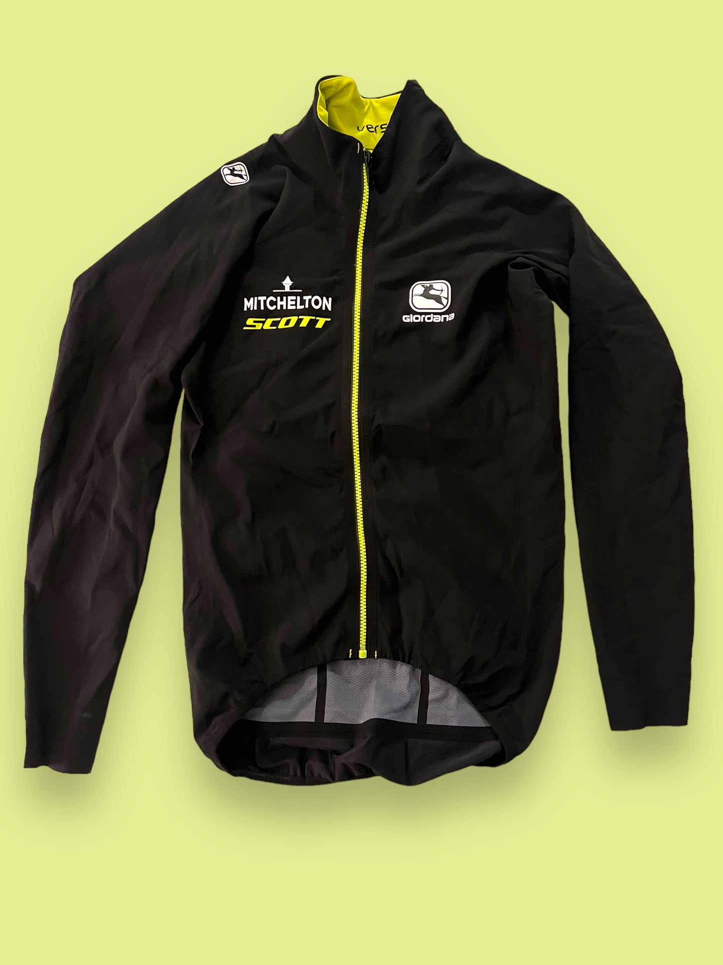 Rain Jacket Long Sleeve 'Versa' | Giordana | Mitchelton Scott Pro Team | Pro Cycling Kit