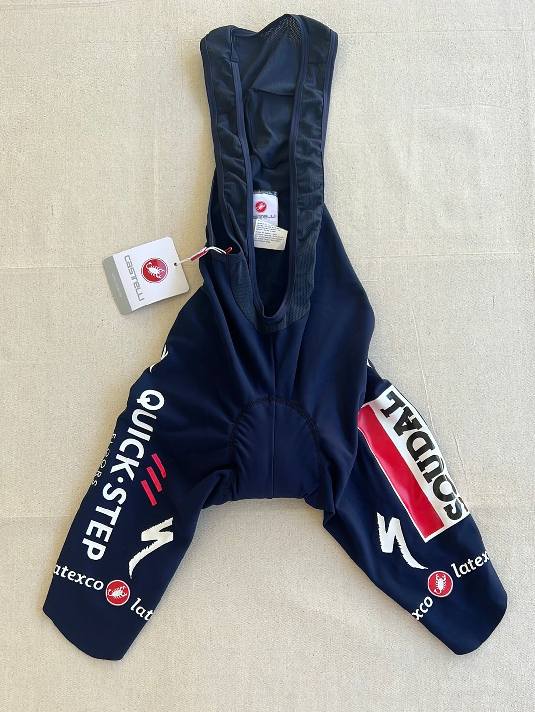 Winter Bib Shorts Thermal Nano Flex Pro R | Castelli | Quick-Step Alpha Vinyl / Soudal  | Pro Cycling Kit