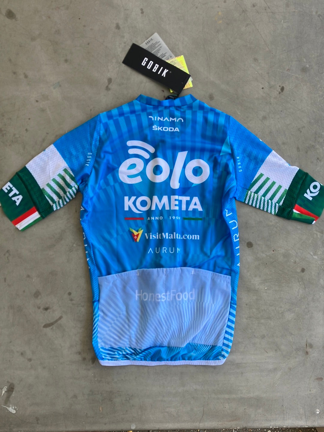 Summer Jersey Short Sleeve Lightweight | Gobik | Eolo Kometa | Pro-Issued Cycling Kit