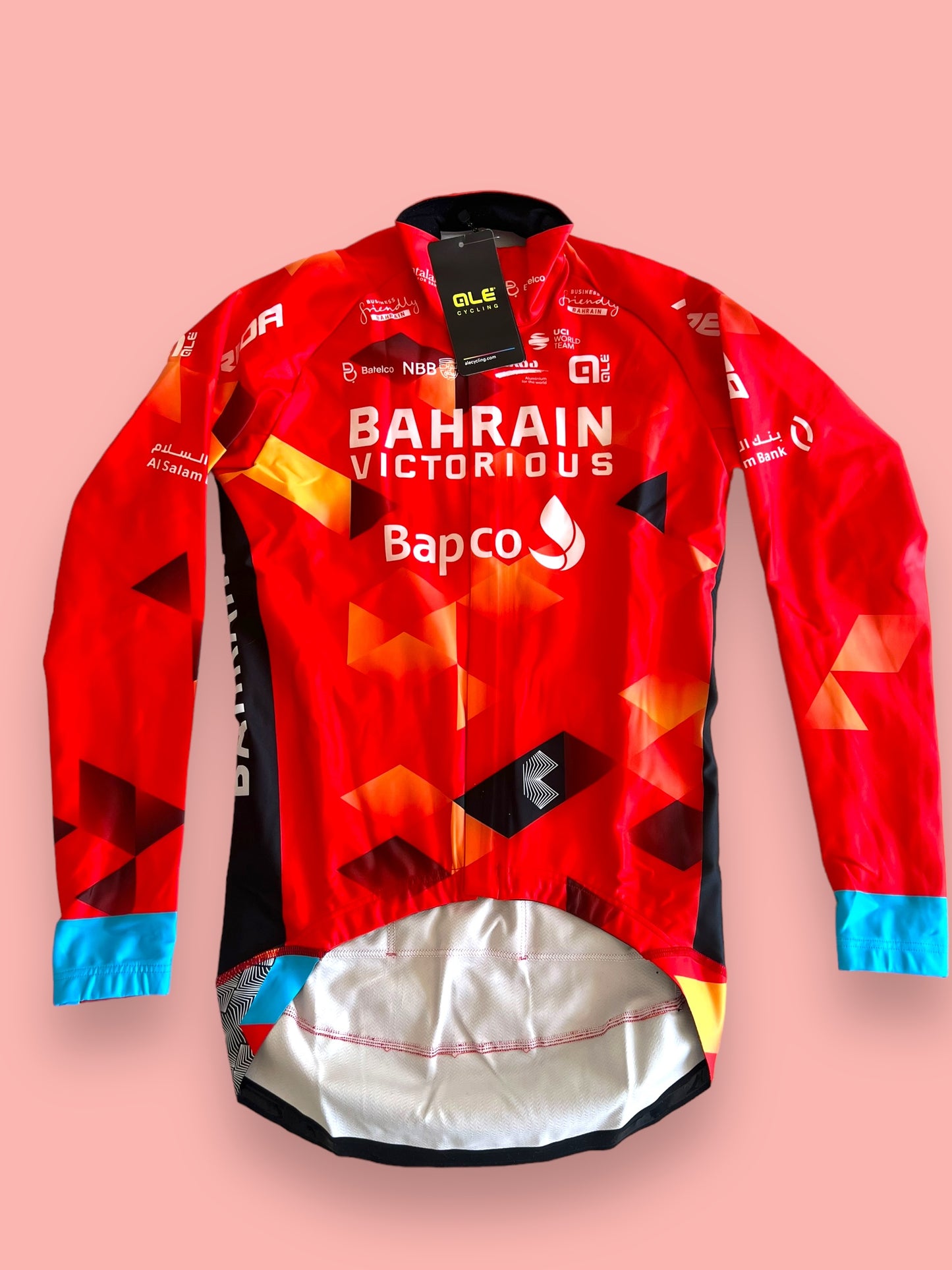 Winter Gabba Jacket Long Sleeve | Ale | Team Bahrain Victorious | Pro Cycling Kit