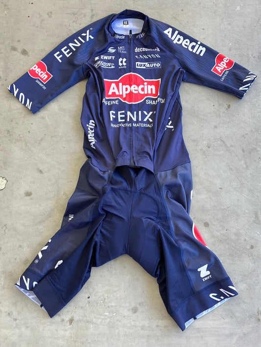 Aerosuit  - Aerodynamic Race Suit / Skinsuit | Kalas | Alpecin Fenix | Pro Cycling Kit