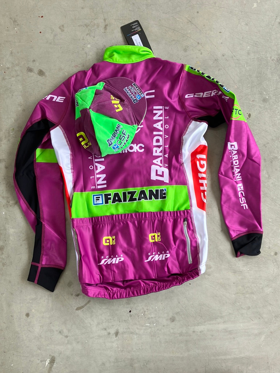 Bardiani | Ale - Deep Winter Jacket | S | Pro-Issued Team Kit