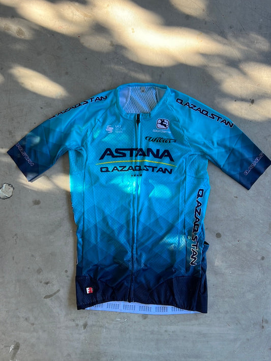 'FRC Lyte' Summer Jersey Short Sleeve | Giordana | Astana Qazaqstan | Pro-Issued Cycling Kit