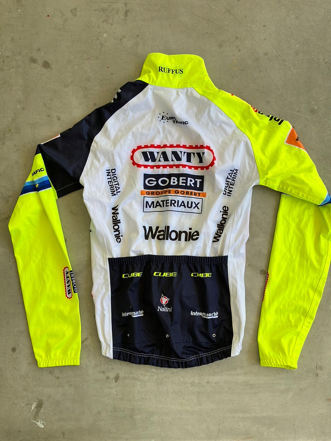 Intermarche | Nalini Rain Jacket | Pro-Issued Team Kit