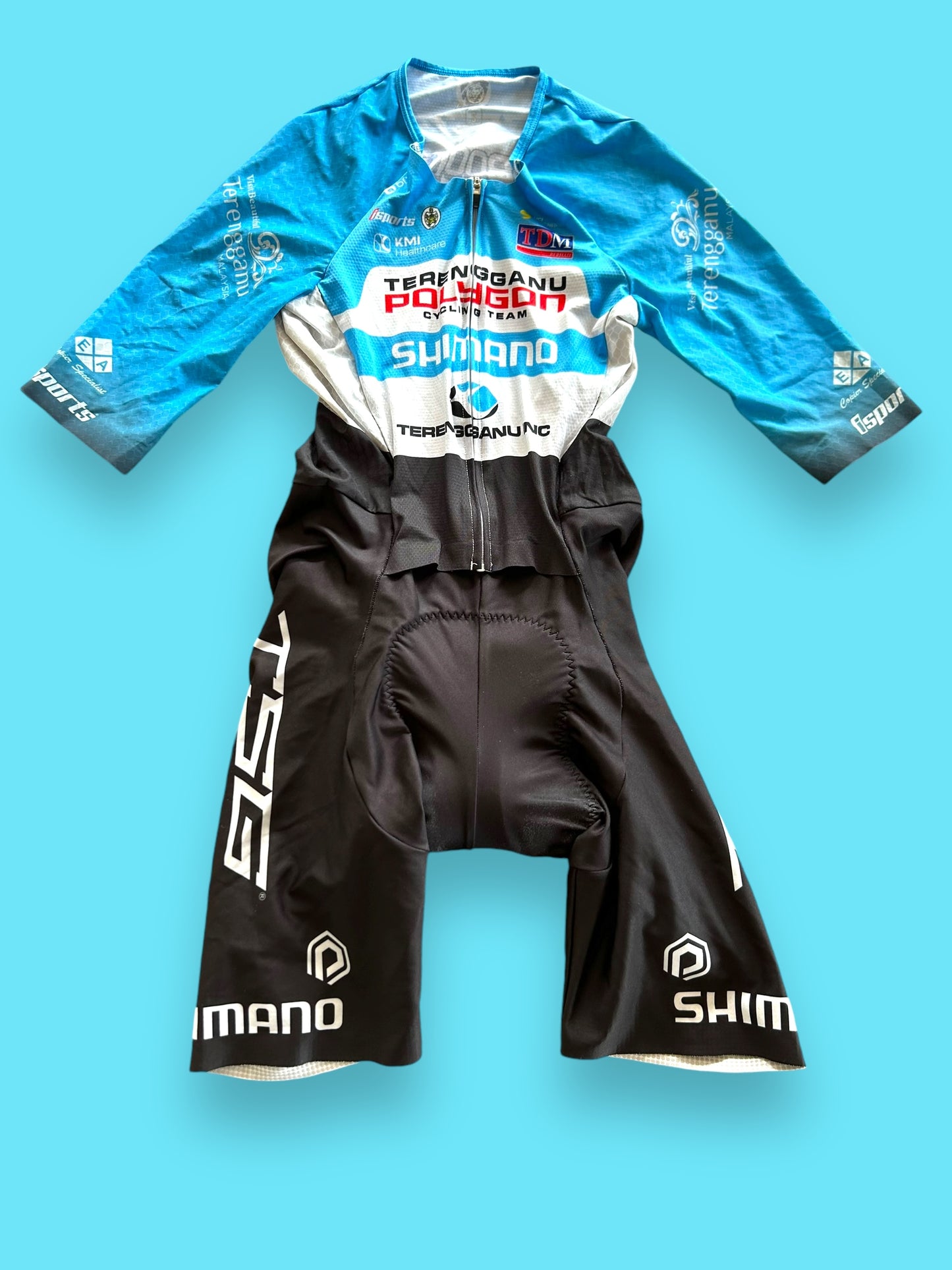 Race Suit | iSports | Terengganu Polygon Shimano | Pro Team Cycling Kit