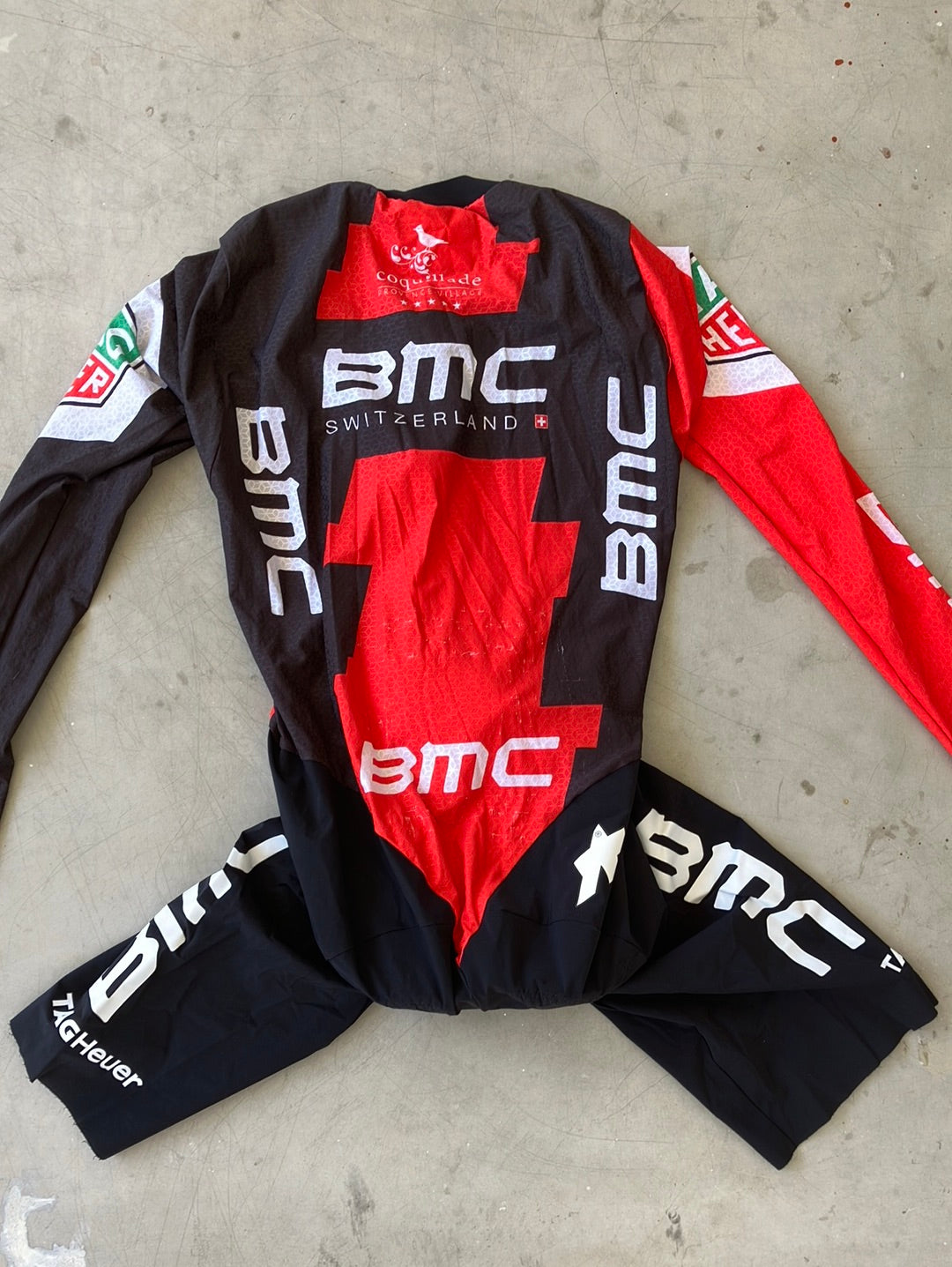 TT Suit Time Trial Race Suit Aerosuit Skinsuit Long Sleeve |Assos | BMC Tag Heuer | Pro Cycling Kit