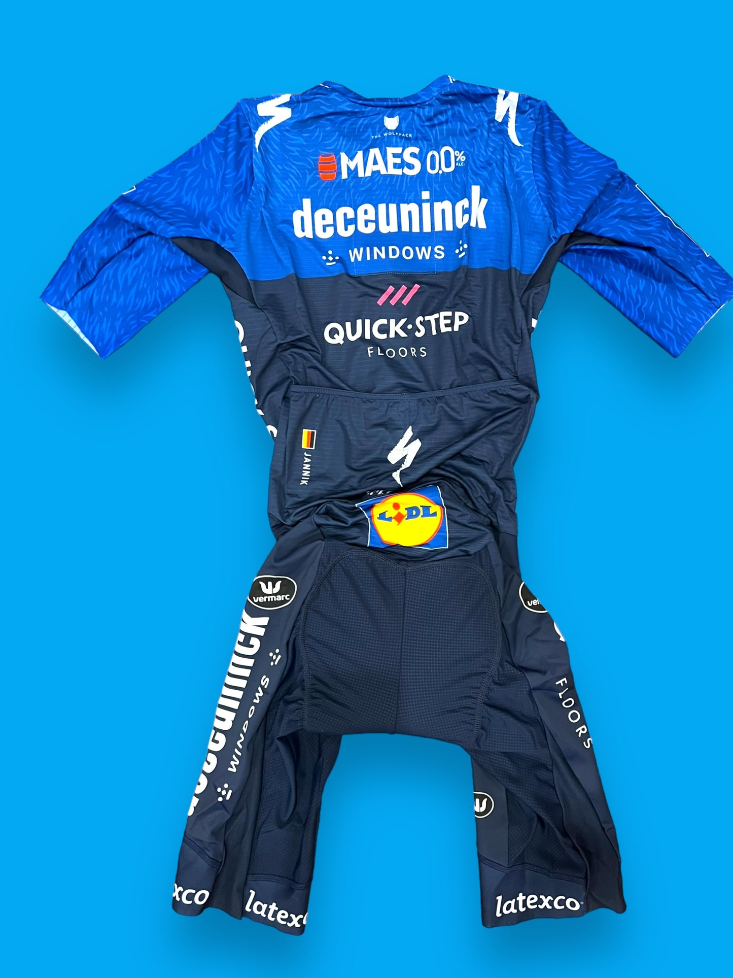 Aero Road Suit | Vermarc | Deceuninck Quick-Step | Pro Cycling Kit