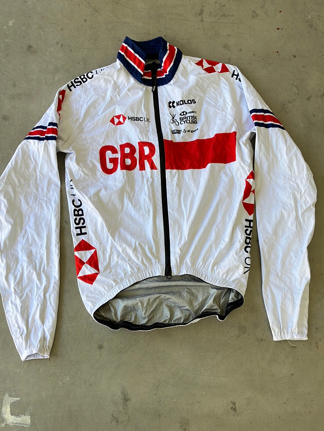 Long Sleeve Rain Jacket / Winter Cycling Jacket | Kalas | Team GB Great Britain - British Cycling GBR | Pro Cycling Kit