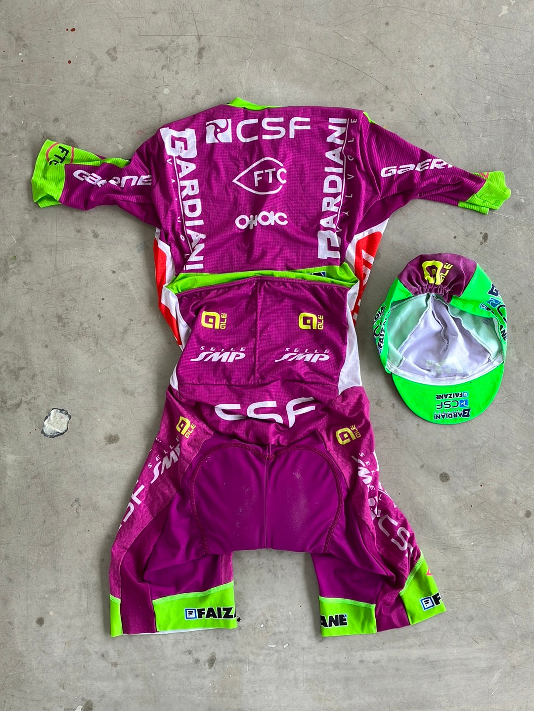 Bardiani | Ale Summer Road Suit | S | Pro-Issued Team Kit