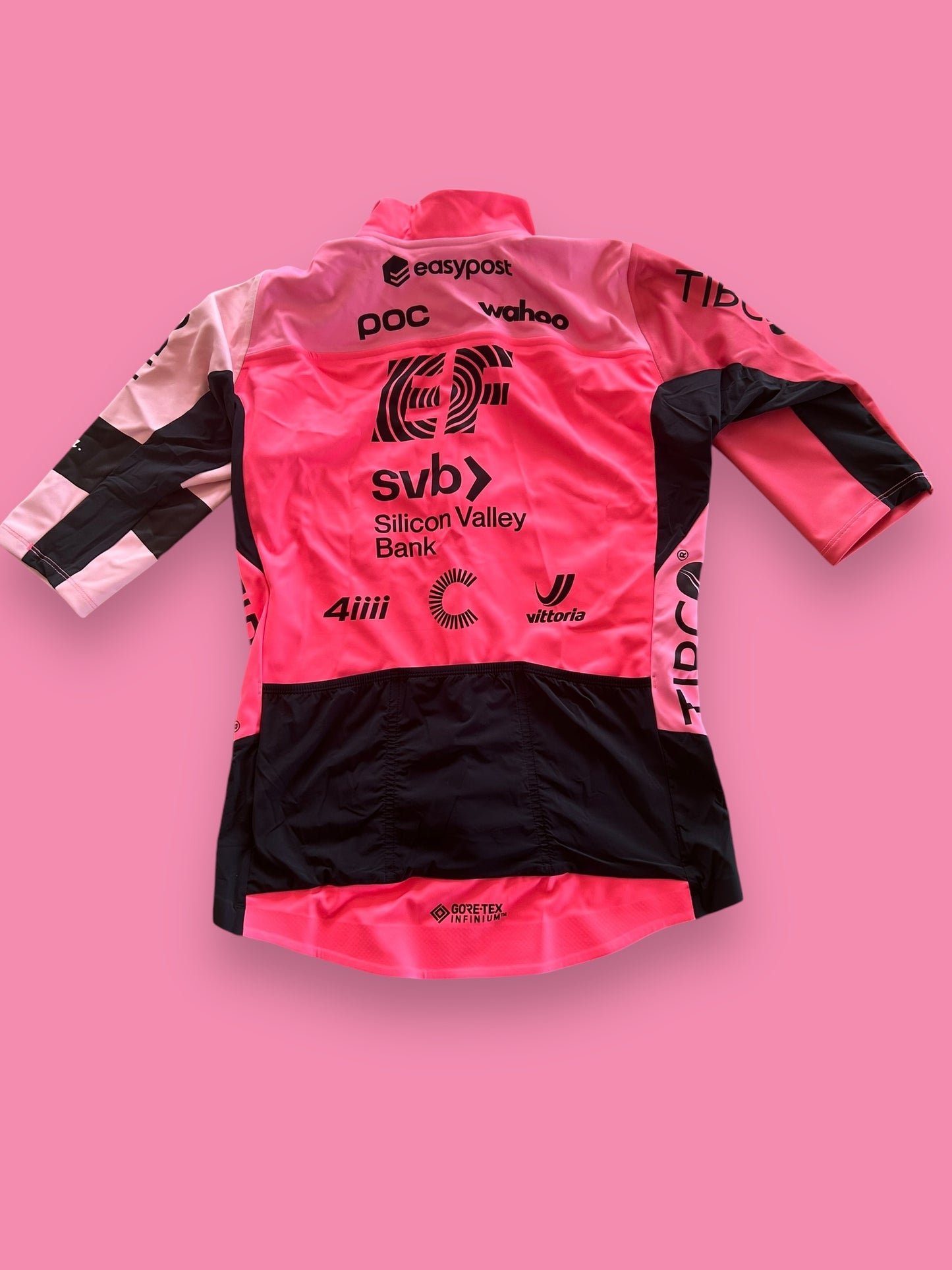 Womens Gore Tex Infinium Short Sleeve Jacket  | Rapha | EF Education First Tibco | Pro Team Cycling Kit