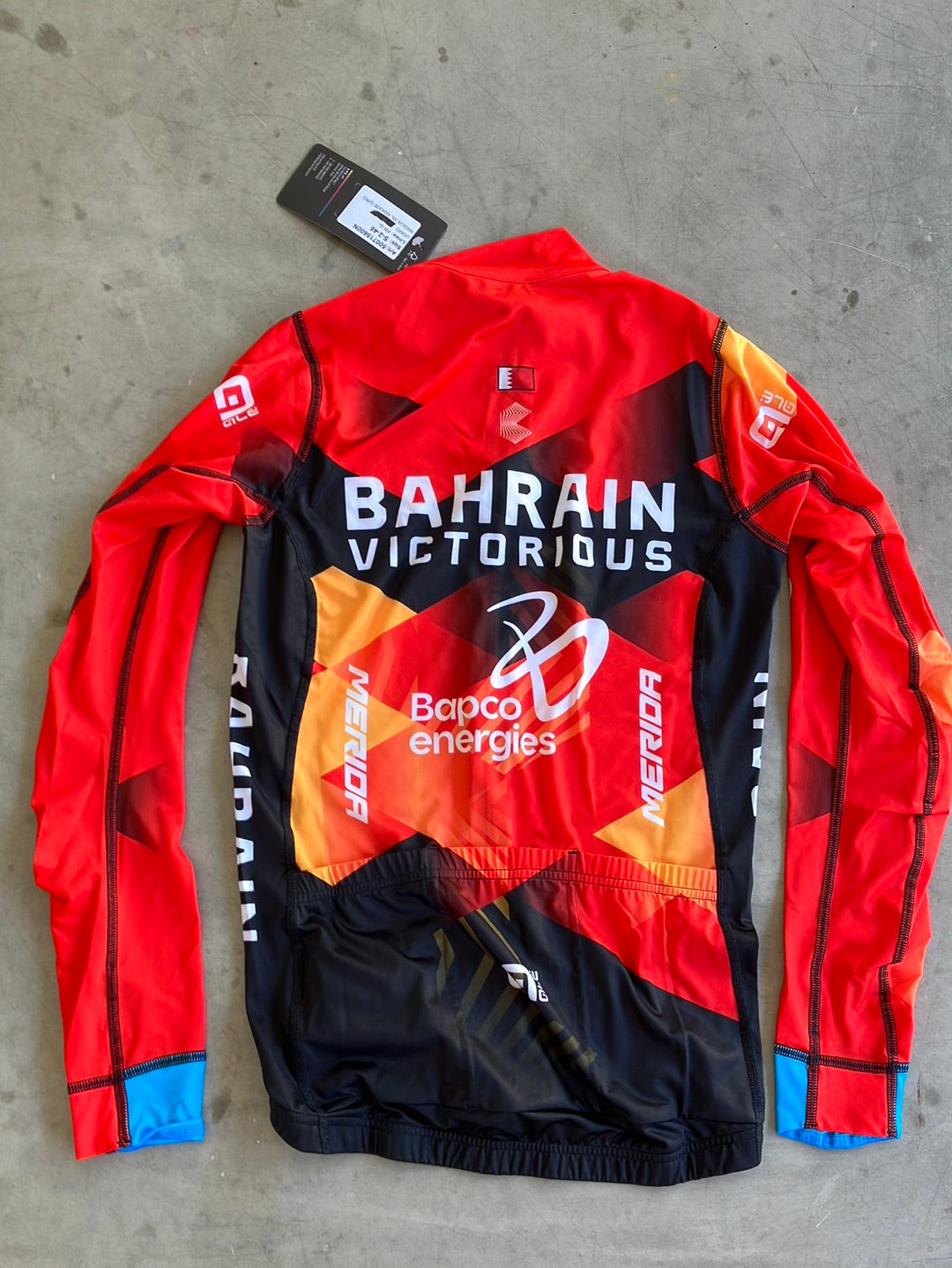 Long Sleeve Jersey Mid-Weight | Ale | Bahrain Victorious | Pro Cycling Kit