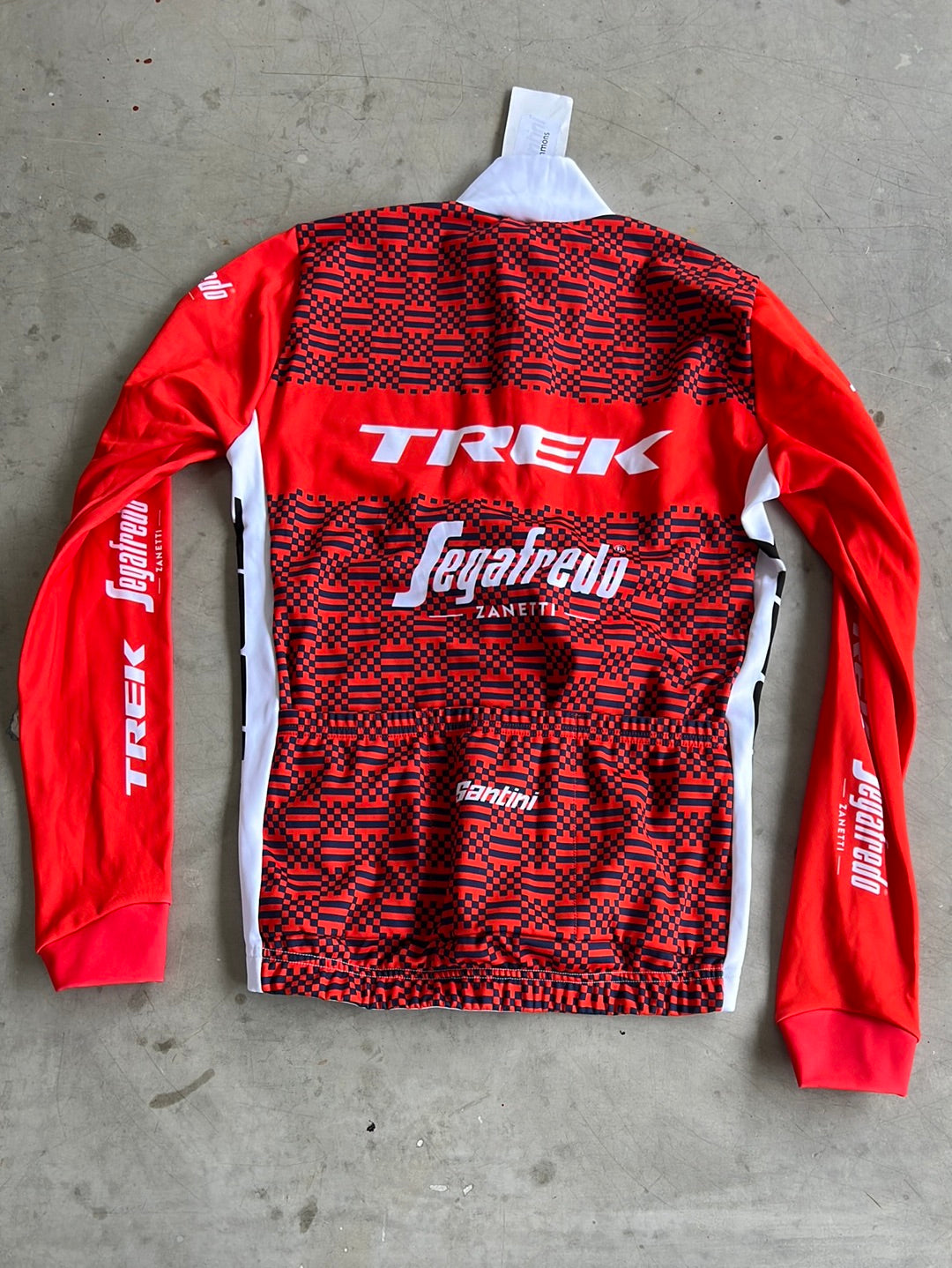 Long Sleeve Thermal Jersey | Santini | Trek Segafredo | Pro-Issued Cycling Kit