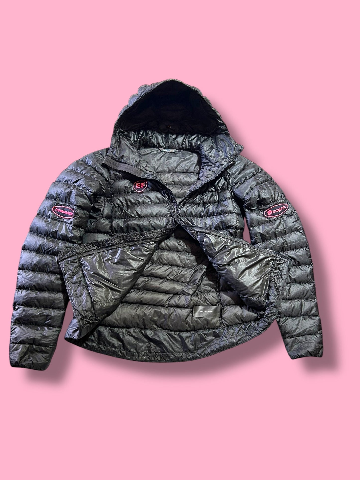 Explore Down Jacket Packable Thermal Puffer Casual | Rapha |  EF Education First  | Pro Cycling Kit